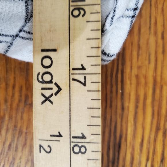 AMERICAN EAGLE White and Black Checkered Jumpsuit - Picture 5 of 8